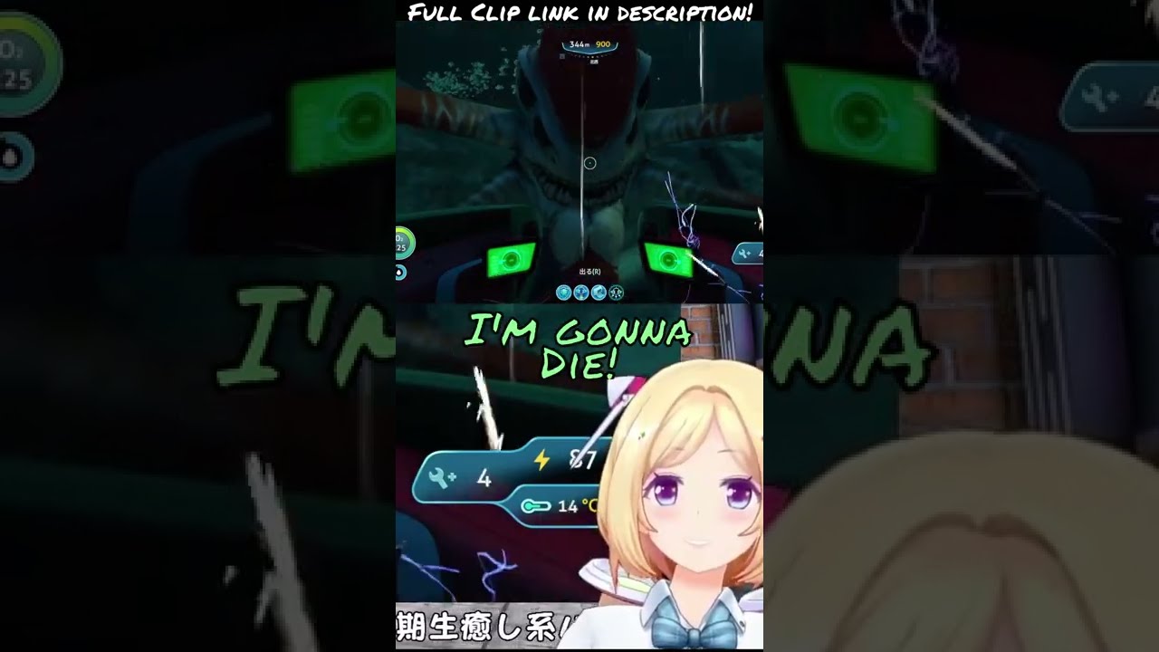 Akirose Vs Leviathan in Subnautica #shorts