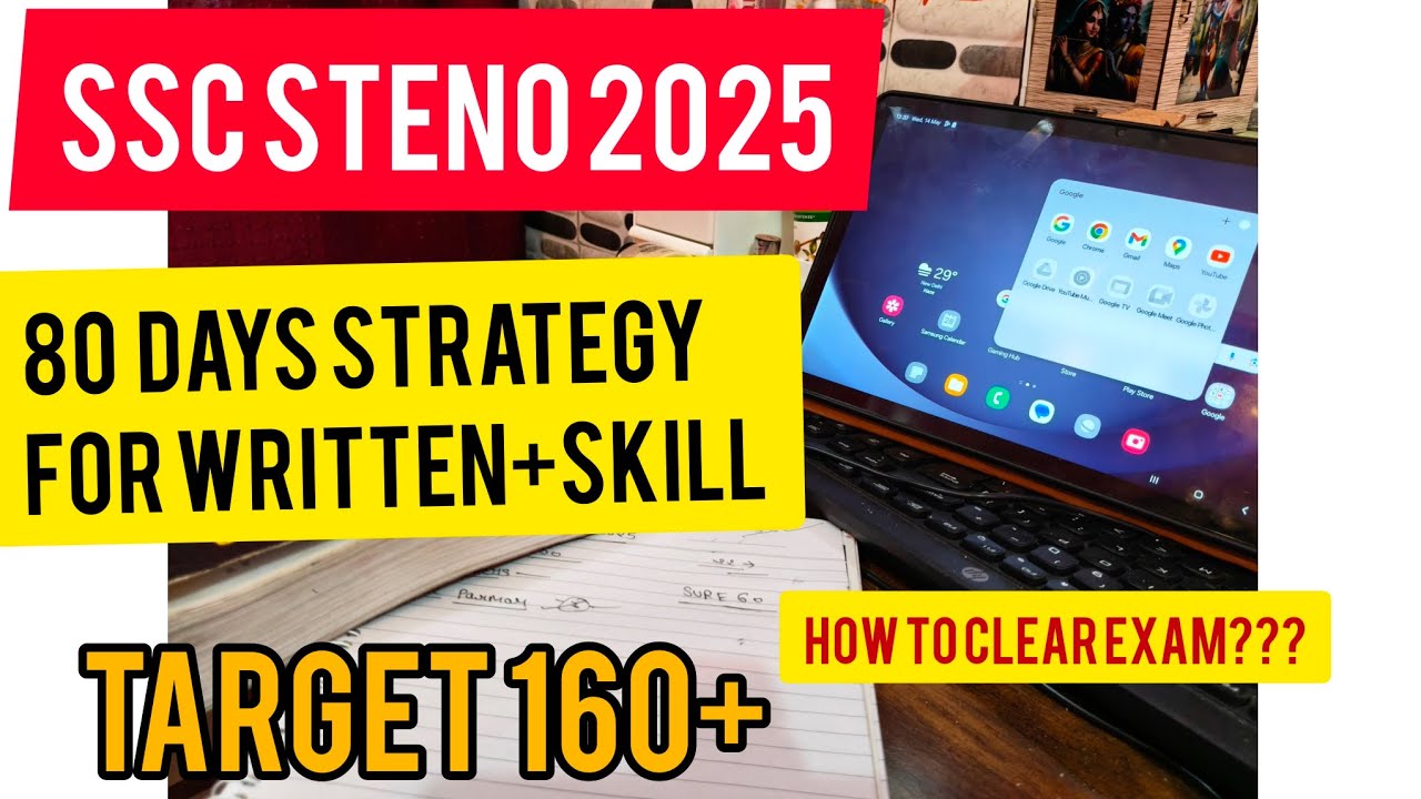 "Best Strategy for SSC Stenographer 2025 | No Coaching Needed!"# ...
