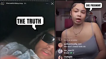 RichBoyTroy Responds To Yanni Being Pregnant ( Brooklyn