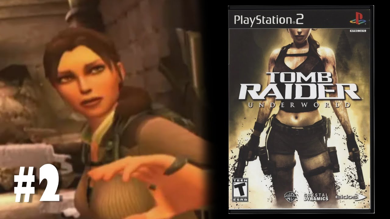 Part 2 - Playing Tomb Raider Underworld on an actual PS2 - YouTube