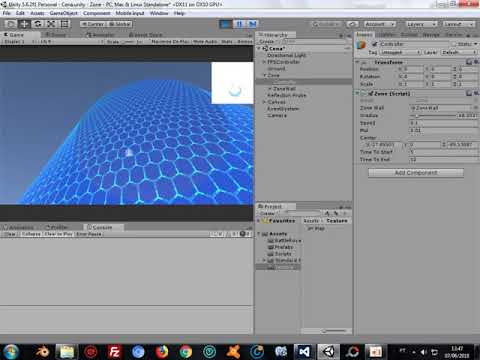 2 - (SAFE ZONE) Zone Wall - TUTORIAL UNITY 5 (Style BattleRoyale) - YouTube