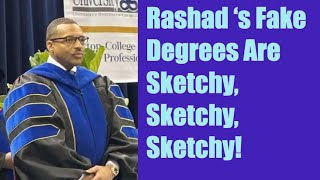 Live Show Excerpt: Updated Review of Rashad Richey's Fake Degrees  uuu