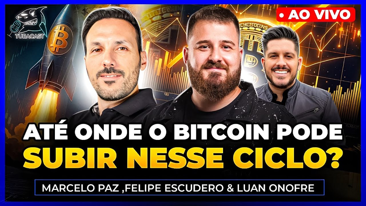 O BITCOIN VAI SUBIR ATÉ QUANTO? com MARCELLO PAZ & BITNADA | Tubacast (708)