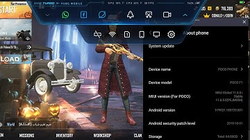 POCO F1 MIUI 11.0.5.0 Game Turbo Booster Update. Trick to enable Blue Game Turbo.