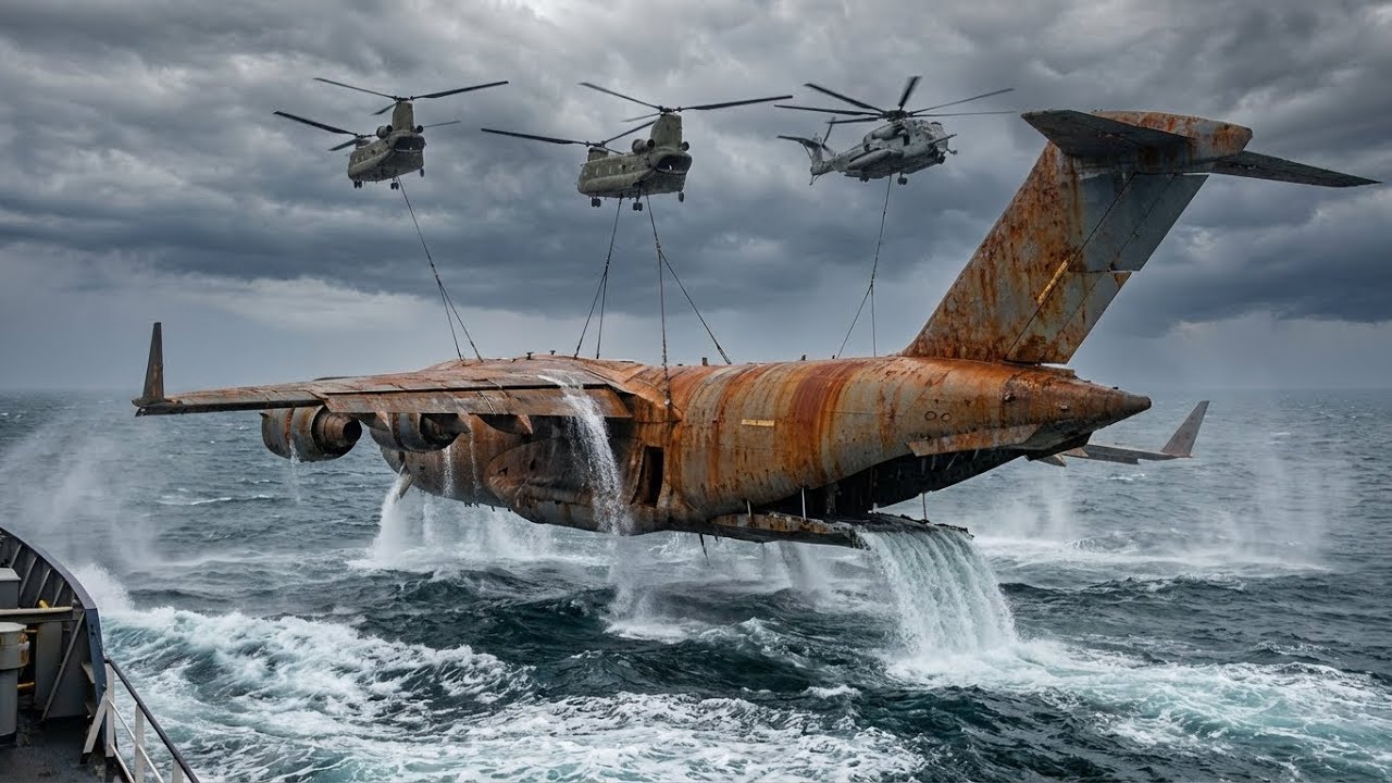 Salvaging and Restoring the Legendary Boeing C-17 Globemaster III Lost for 30 Years in the Atlantic
