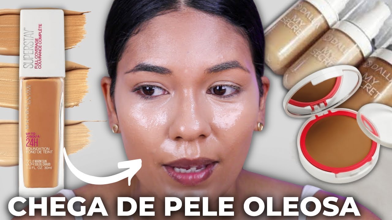 MELHORES BASES PARA PELES MISTAS E OLEOSAS - TOP 5 BASES PARA USAR NO VERÃO