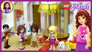 Lego Friends Heartlake Grand Hotel Set 41101 is a huuuuuge set, the box is very heavy. This is a speed build with slow parts to 