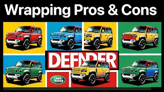 New Land Rover Defender L663 Wrapping - Pros & Cons - Do We Wrap THE STIG ?