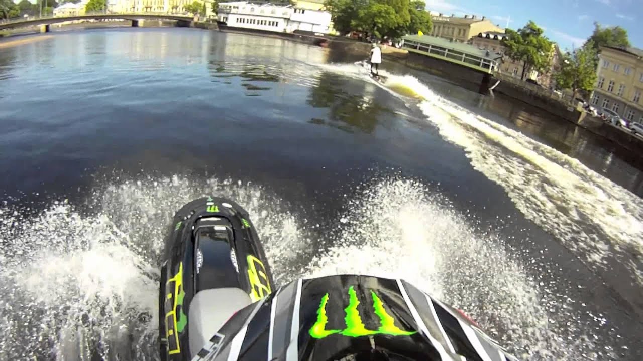 Jetski in Karlstad (sweden) city Edge Junkie Motorsport YouTube