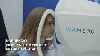 WAM 800 bemutató videó