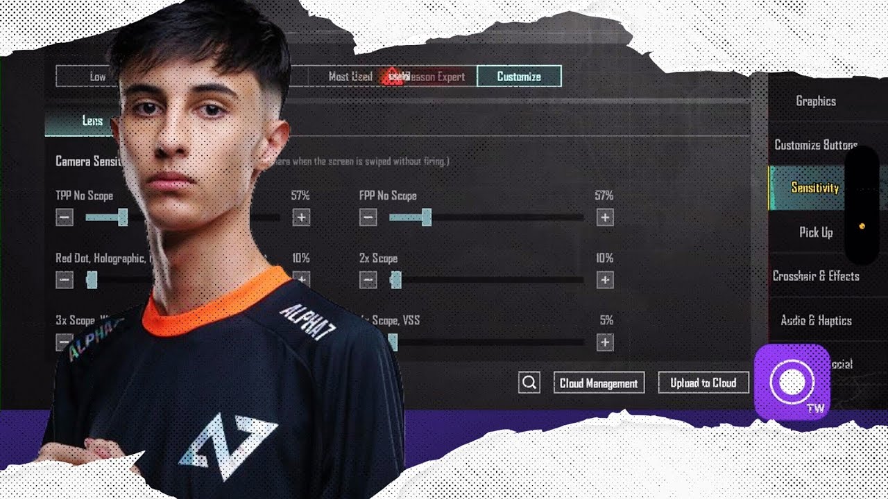 🔥 A7 | REVO77K BGMI Sensitivity | Update 4.2 | Alpha7 Esports ...