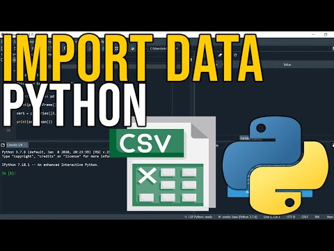 Vidéo: Qu'est-ce qu'importer des pandas en Python ?