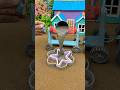 Super Satisfying Mini Concrete Pouring ⭐ | DIY Star Shape Pillar Base #shorts #youtubeshorts