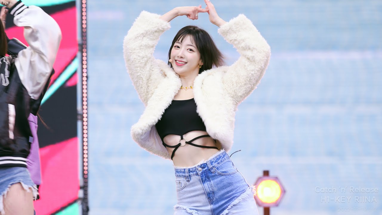 [4K]221119 'RUN' 하이키 H1 KEY 리이나 RIINA 직캠 Fancam - YouTube