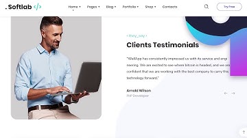 Softlab - Startup and App WordPress Theme