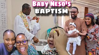 Baby Neso got BAPTIZED! | WELCOMING my Sisters @NeloOkeke \& @BanterWithNj