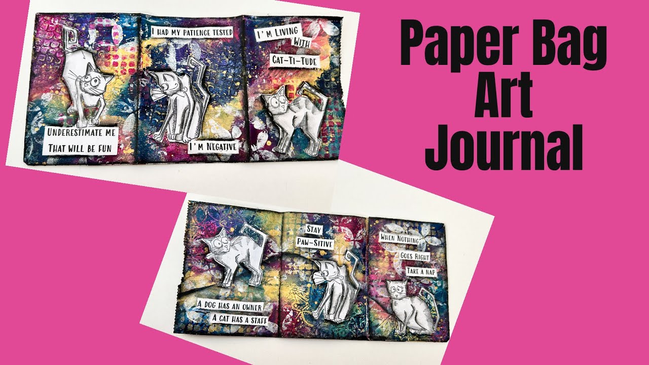PAPER BAG ART JOURNAL Creating on the Cheap artjournal timholtz 