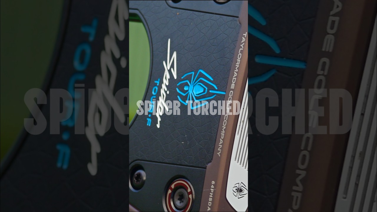 最新パター【角型スパイダー買いました】spider tour f torched #shorts
