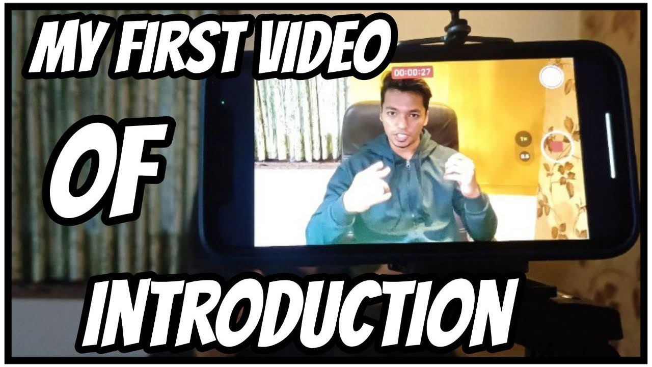 My first introduction video 😃 - YouTube