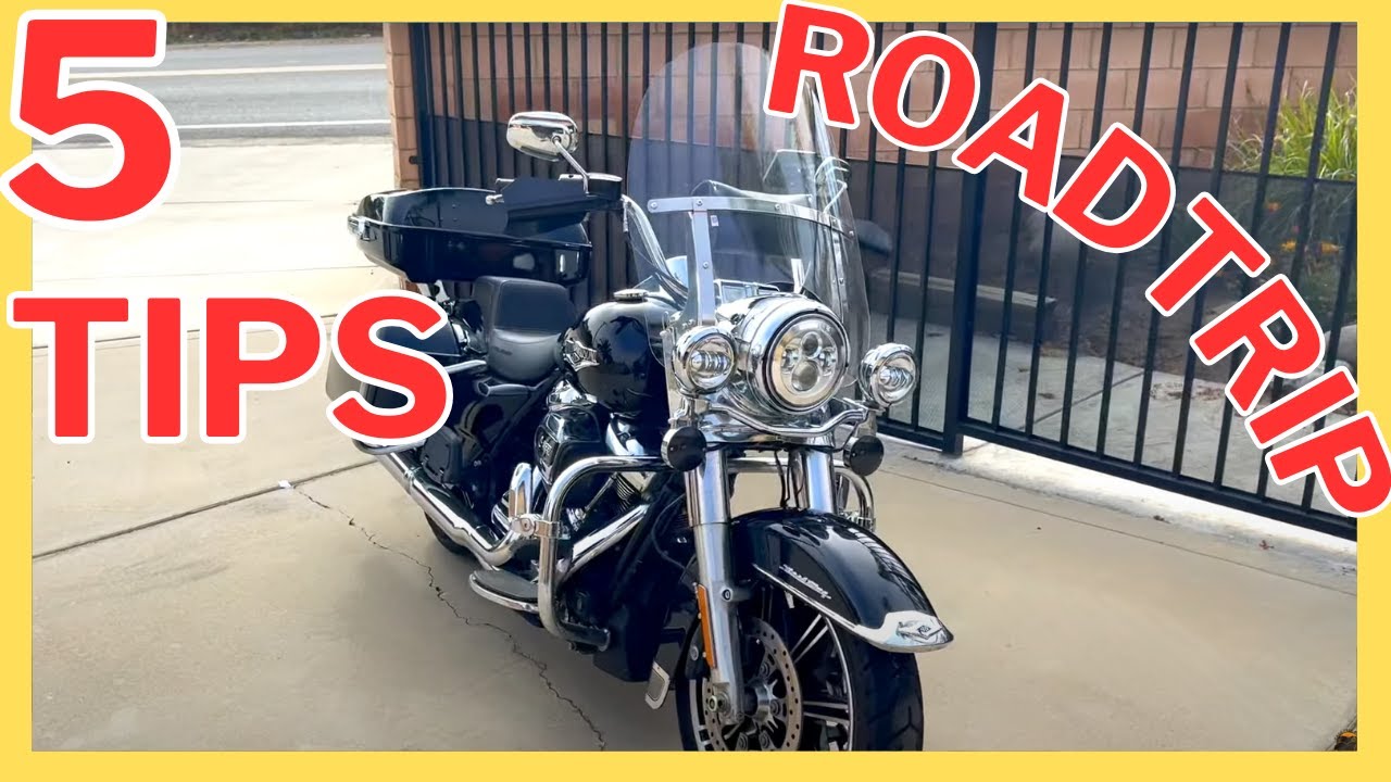 5 Tips On How To Plan A Motorcycle Trip YouTube
