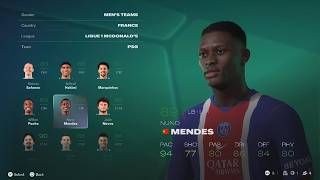 FC 27: PARIS SAINT-GERMAIN PLAYER FACES AND RATINGS screenshot 5