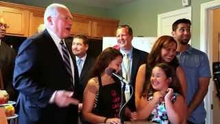 Governor Pat Quinn signs the Cupcake Bill