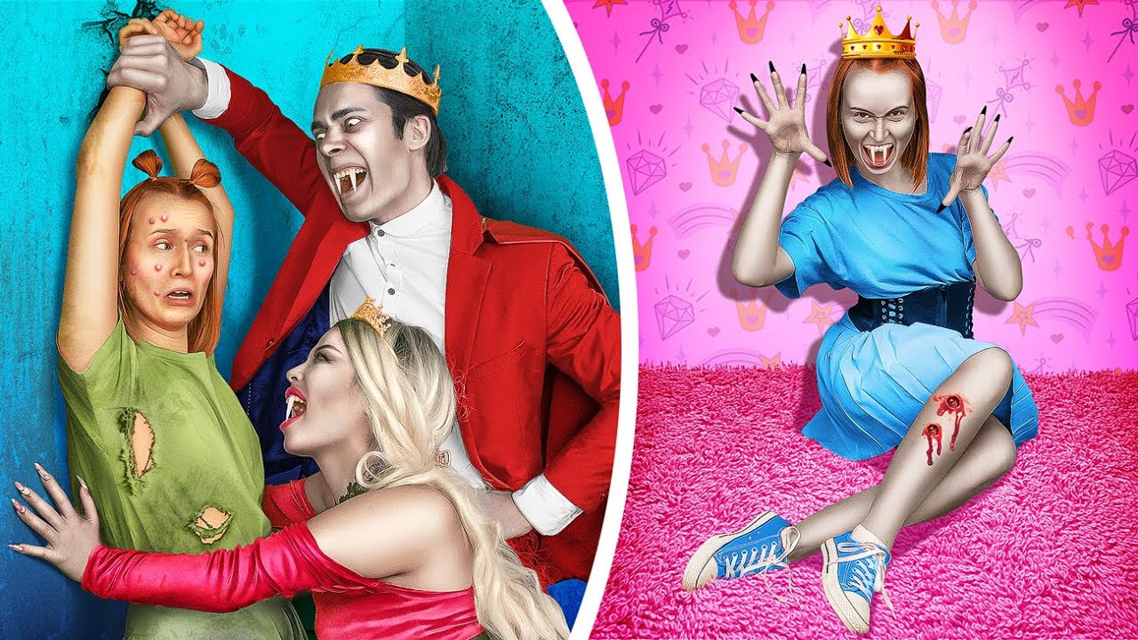 Sono Stata Adottata dalla Famiglia Reale dei Vampiri / Restyling da Nerd a Bellezza