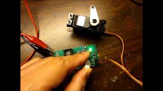 servo control using PIC chip.