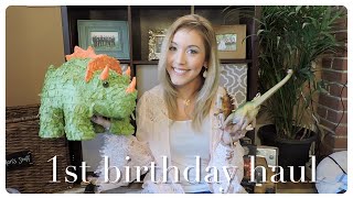 1st Birthday Party Decoration Haul | Landon Before Time screenshot 4