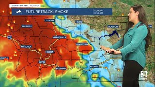 Widespread hazy conditions ahead