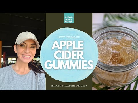 How To Make Apple Cider Gummies | Gluten-Free | Dairy-Free | Sugar-Free | Bridget's Healthy Kitchen
