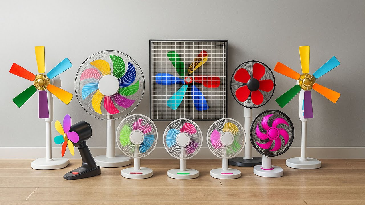 DIY Wobbly Broken Blade Fan Experiment!!