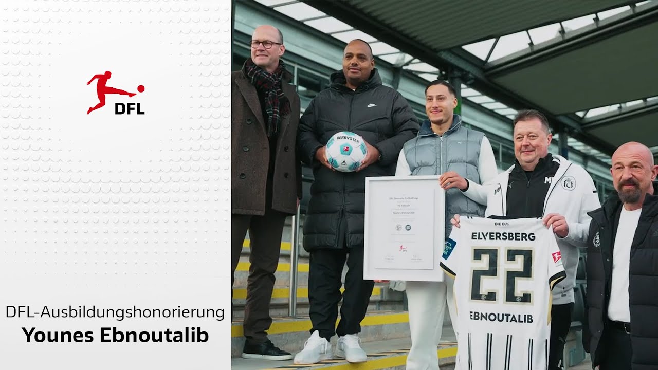 Ebnoutalib besucht Jugendverein: Ausbildungshonorierung für RW Frankfurt, Kalbach & Heddernheim
