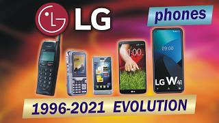 LG phones evolution 1996-2021 | 1100 models | 150 commercials