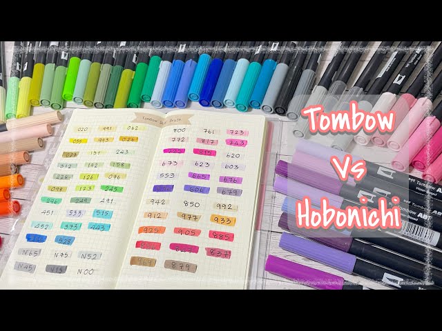 Swatching All Of My Tombow Dual Brush Pens & Giving My Opinions 