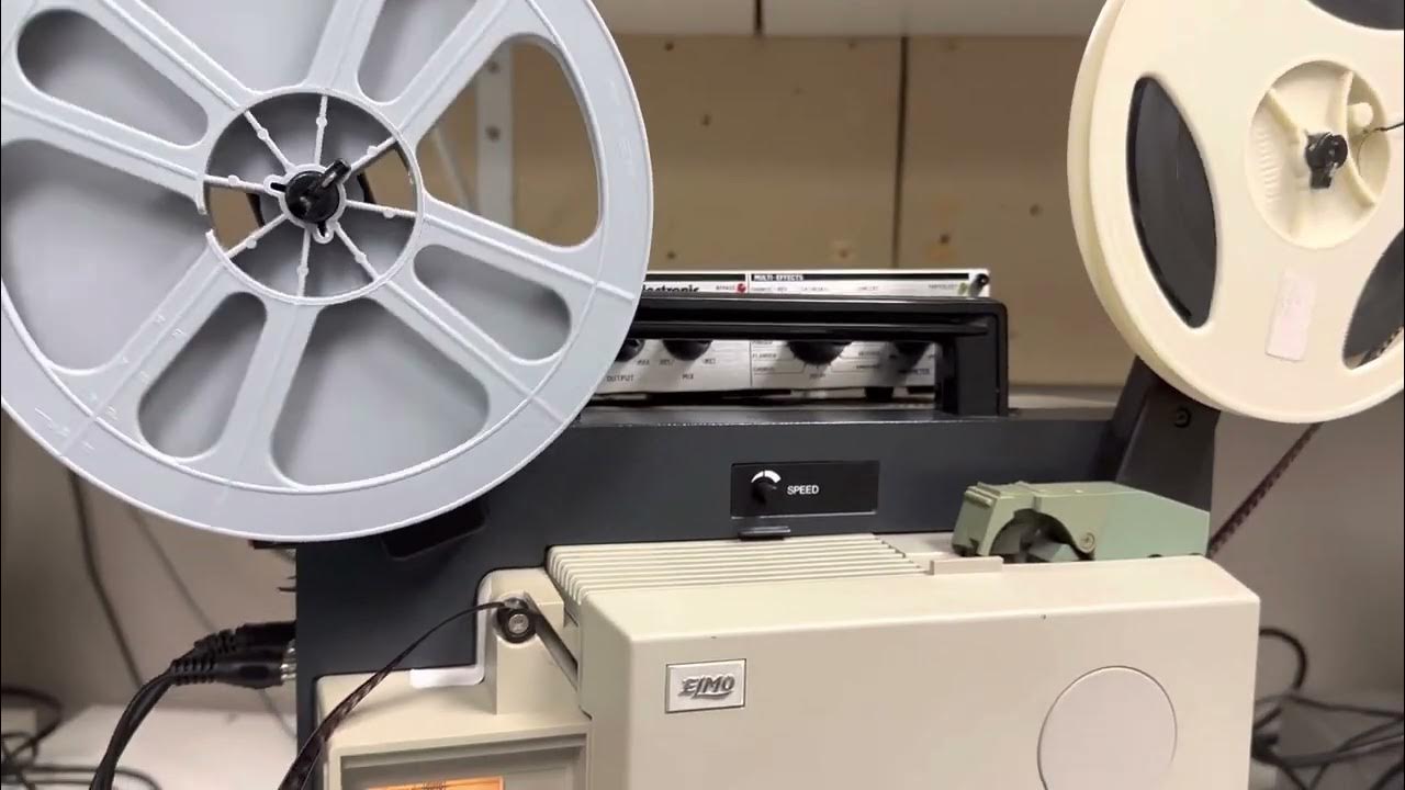 Elmo Super 8 Sound Trans Video Telecine Machine Audio Issue 