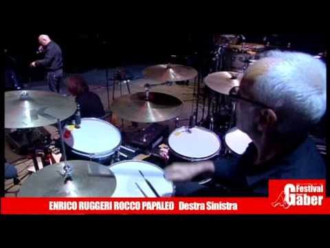 Enrico Ruggeri e Rocco Papaleo - Destra sinistra (Festival Gaber 2013)