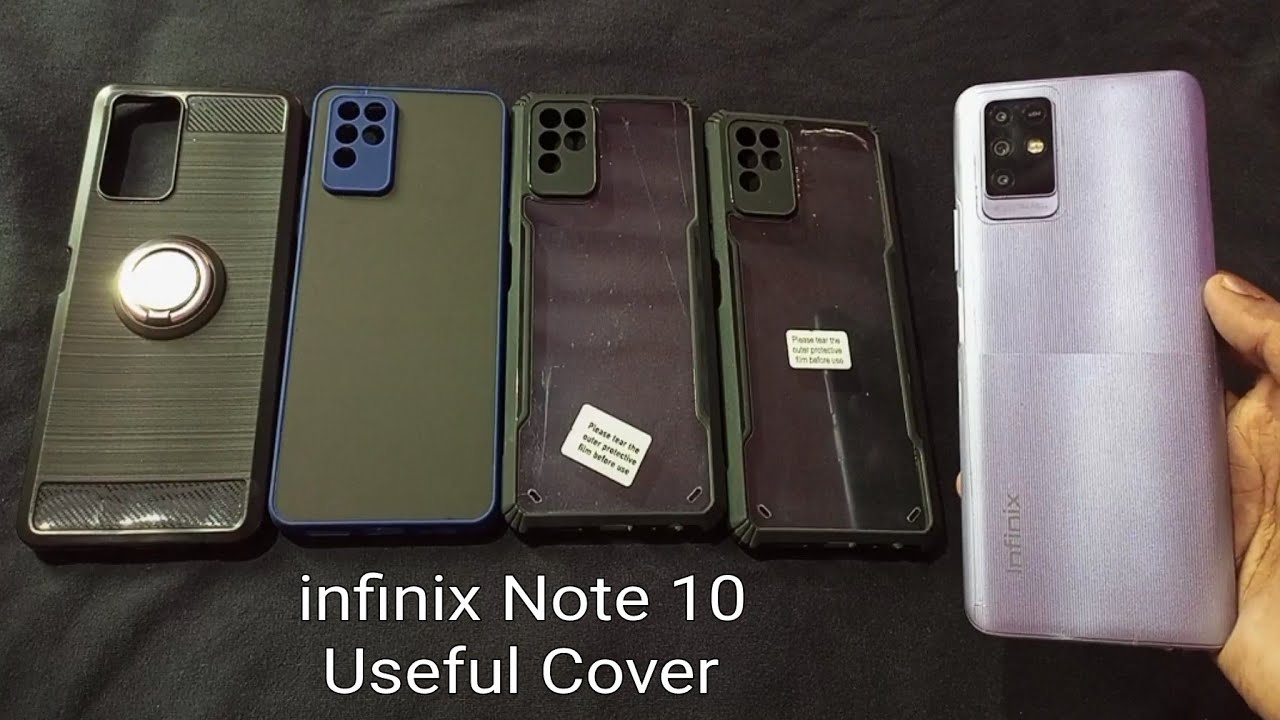 infinix Note 10 - Best Back Cover & Case