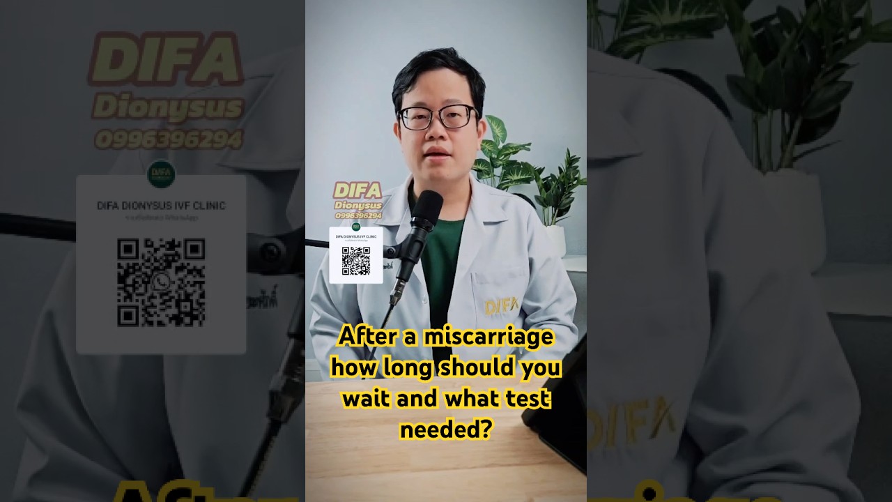 After a miscarriage how long should you wait and what test needed? #ivf #miscarriages #infertility