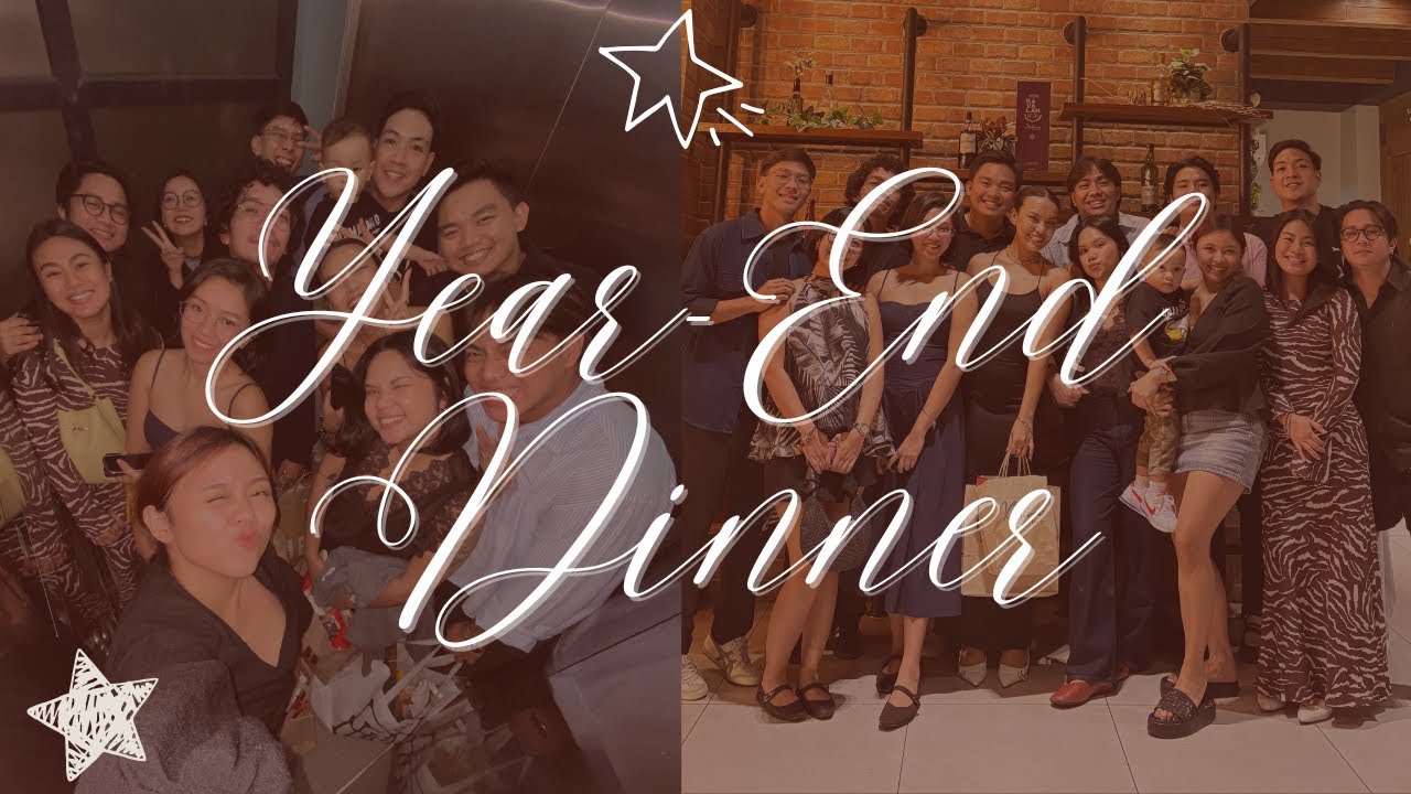 SHORT VLOG ‪‪❤︎‬ year-end dinner with friends