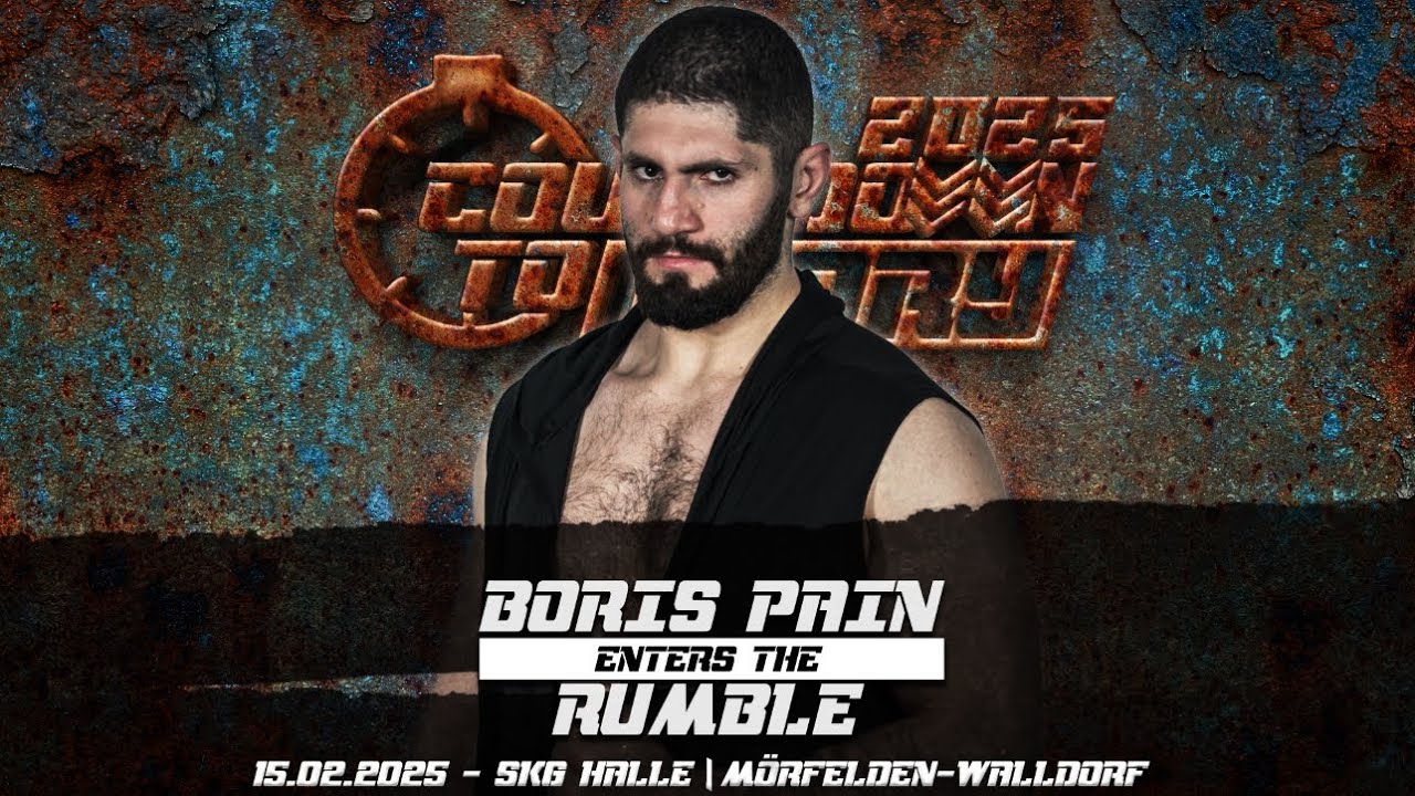 [FIGHTBACK-WRESTLING] Schluss mit lustig! Boris Pain mit Fokus auf dem Rumble (11.02.2025)