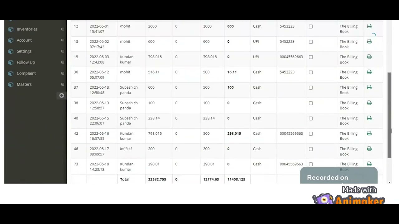 Cable Tv Billing Web Demo | Hindi demo | TheBillingBook | No. 1 Billing ...