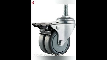 Dual Wheel Caster and Twin Wheel Caster  #caster #casterwheel #furniturecaster