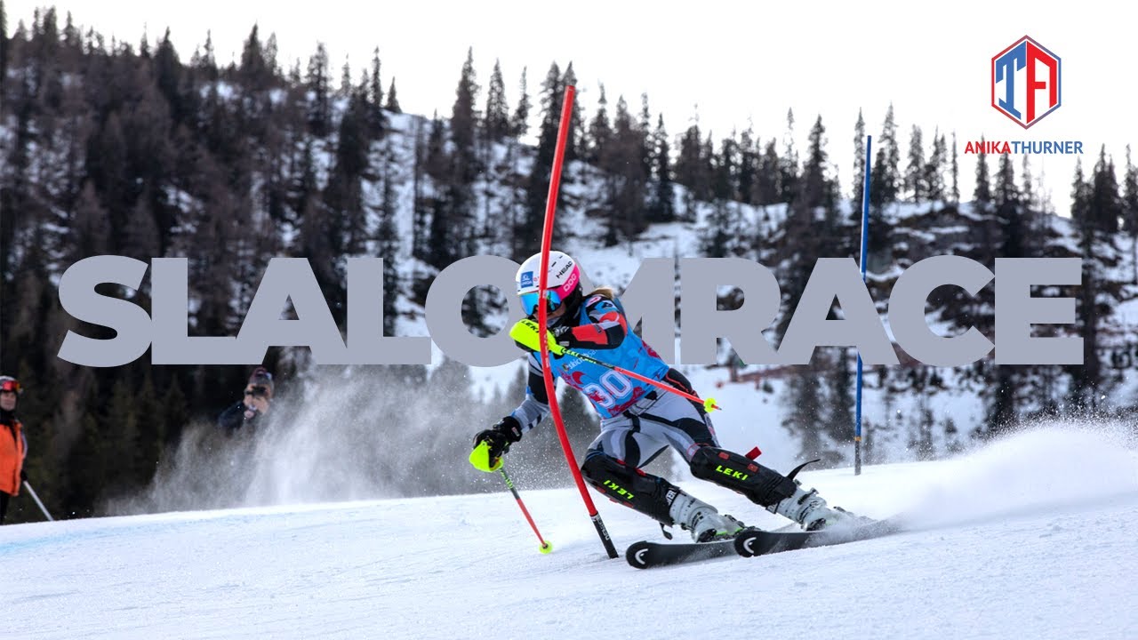 Anika Thurner U14 Bezirk's Cup slalom race Reiteralm.