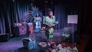 Indigenous dance and presentation news video featuring Huehca Omeyocan