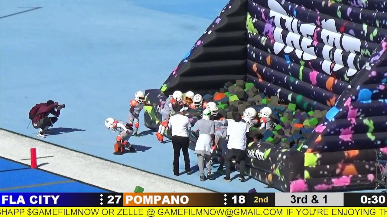 🚨🔥🏈 5U FLORIDA CITY vs POMPANO CHIEFS