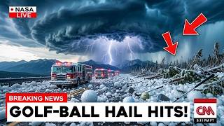 BREAKING: SEVERE HAILSTORM HITS UTAH & IDAHO — Golf Ball Sized Hail Reported