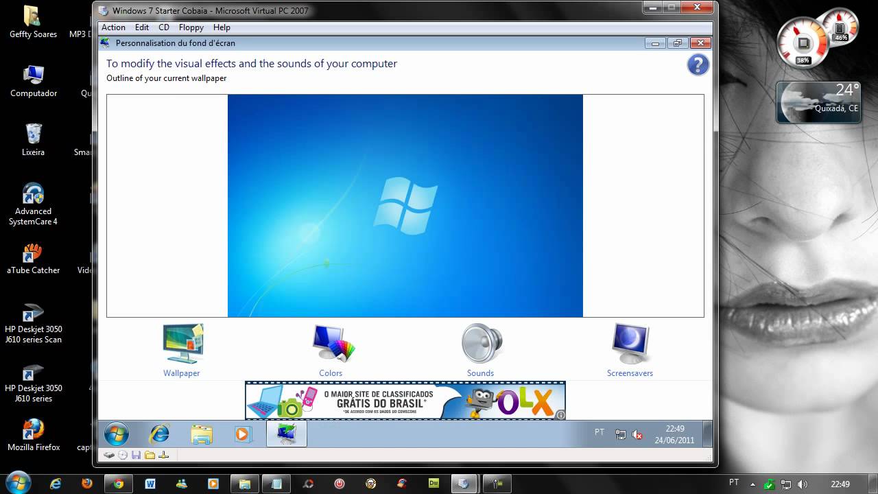 Como Alterar Plano De Fundo Windows 7