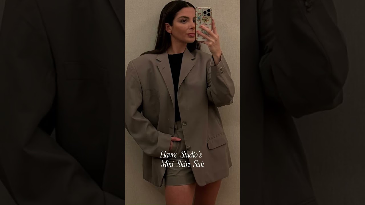 The Perfect Elevated Basic 💌 Havre Studio’s Skirt Suit