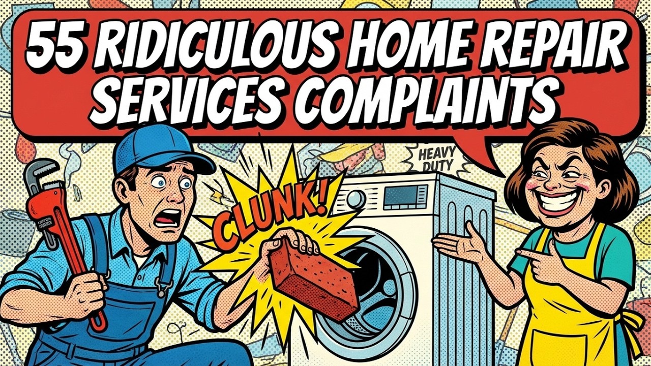 55 Dumbest Complaints Made to Home Repair Services